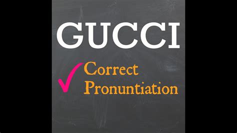 what does are we gucci mean|how do you spell gucci.